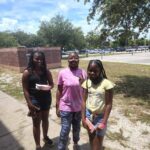 3 teens standing together